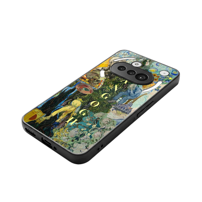 Van Gogh Collage stylish phone case for nothing phone 3a | glossy glass and slim fit