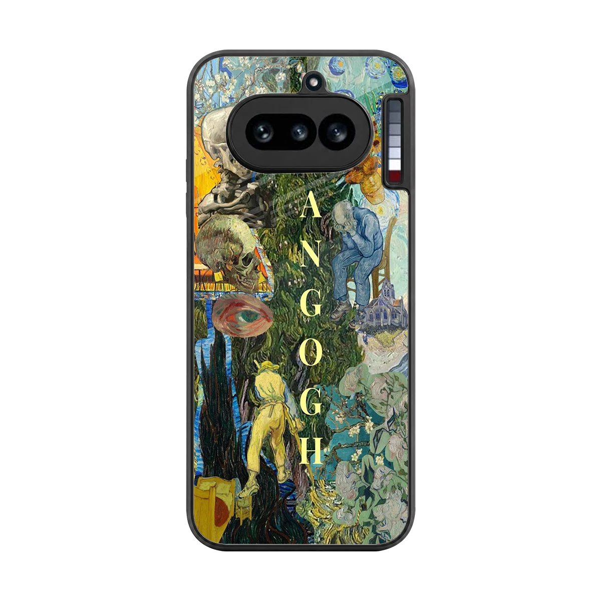 Van Gogh Collage back phone cover | glass case for nothing phone 4a