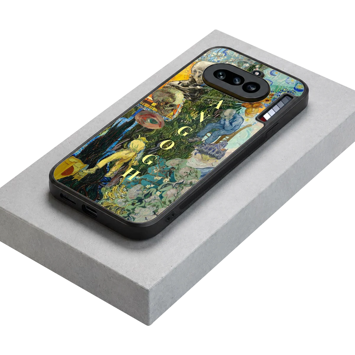 Van Gogh Collage stylish phone case for nothing phone 4a | glossy glass and slim fit