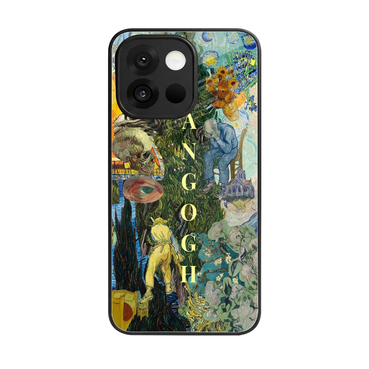 Van Gogh Collage back phone cover | glass case for oneplus 13s