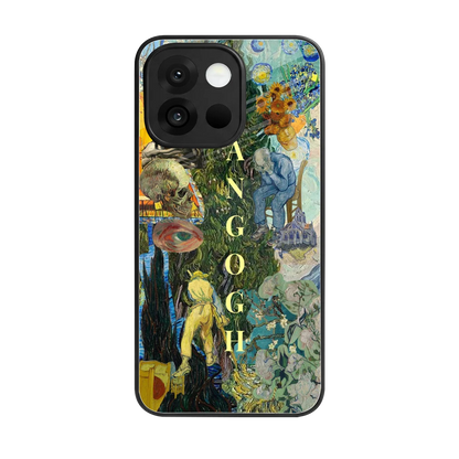 Van Gogh Collage back phone cover | glass case for oneplus 13s