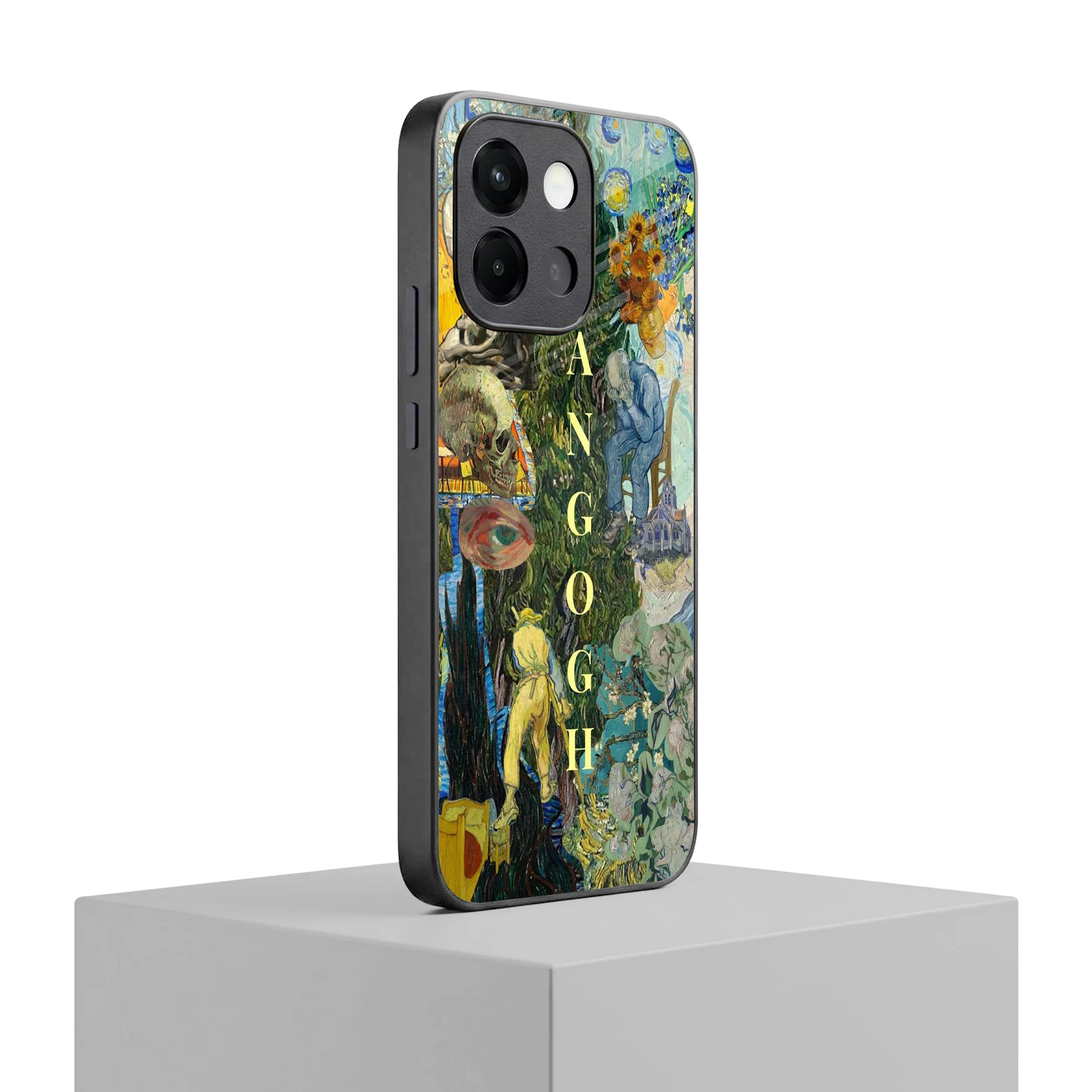 Van Gogh Collage oneplus 13s mobile cover | shockproof glass phone case