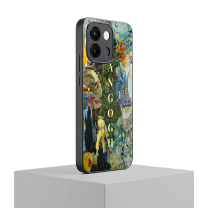 Van Gogh Collage oneplus 13s mobile cover | shockproof glass phone case