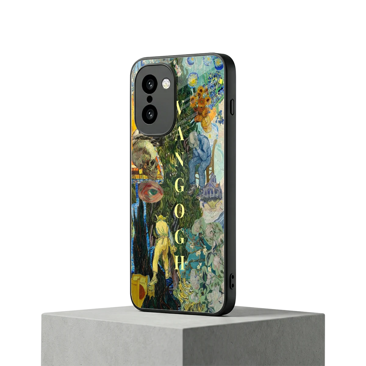 Van Gogh Collage oneplus 15r mobile cover | shockproof glass phone case
