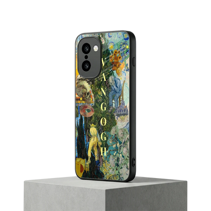 Van Gogh Collage oneplus 15r mobile cover | shockproof glass phone case