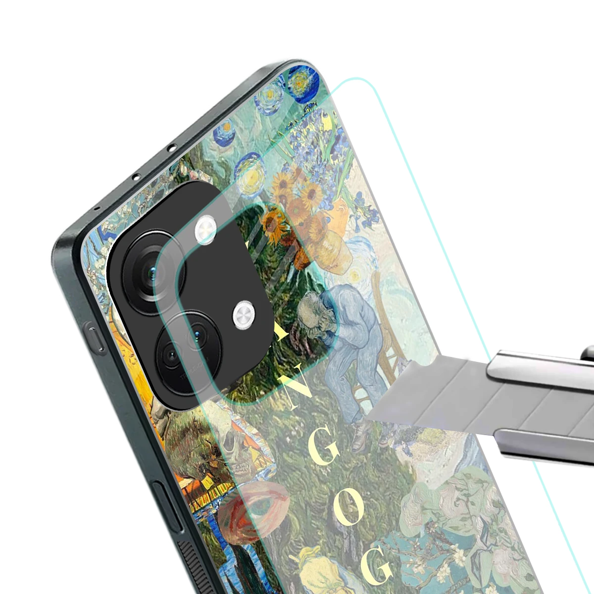 Van Gogh Collage stylish phone case for oneplus nord 3 | glossy glass and slim fit