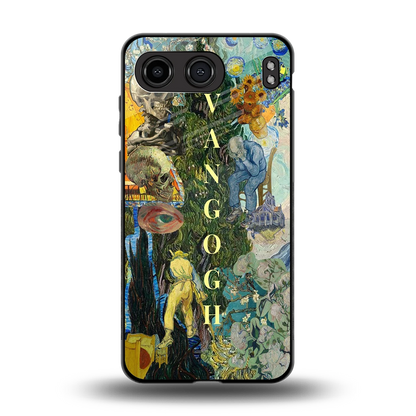 Van Gogh Collage back phone cover | glass case for oneplus nord 4