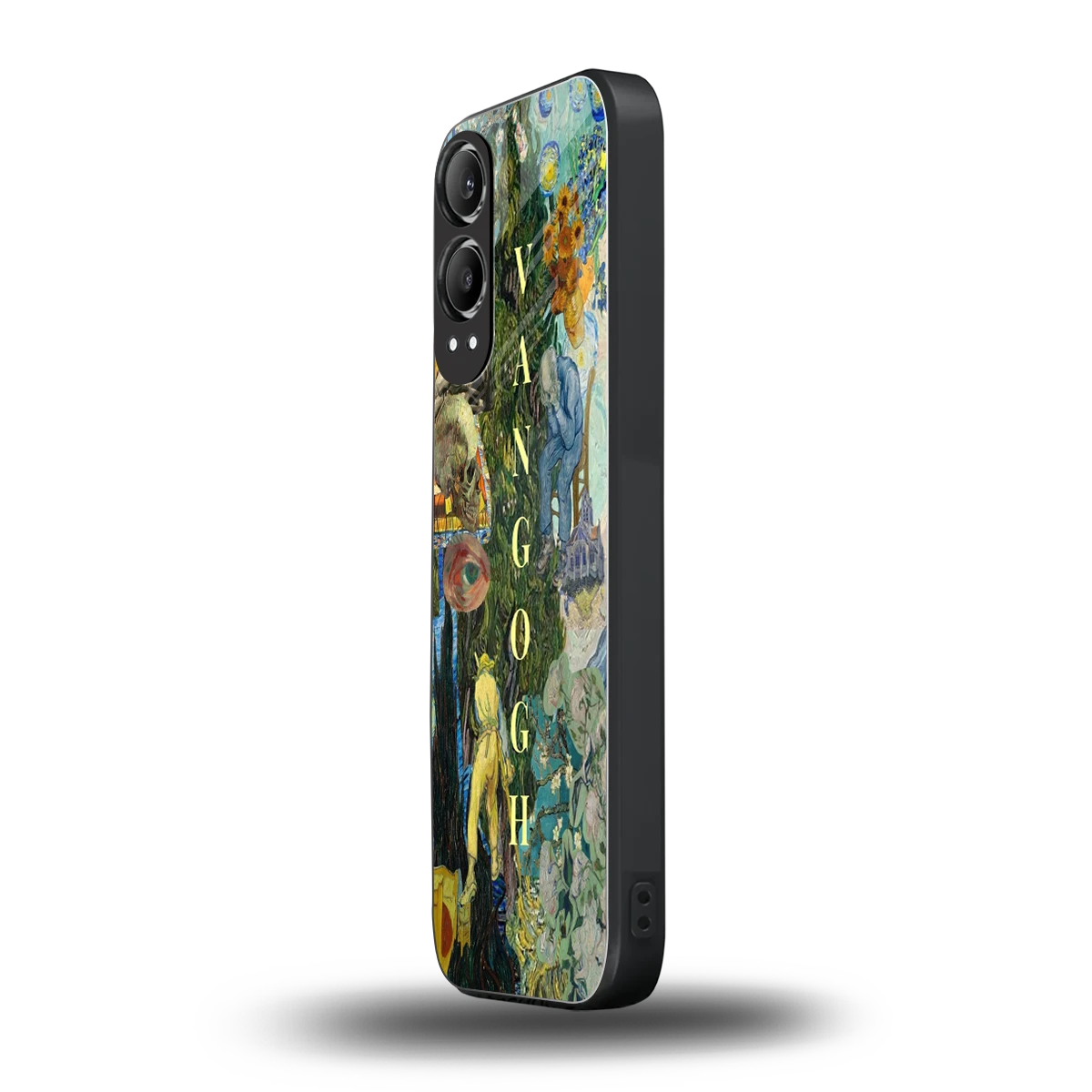 Van Gogh Collage oneplus nord ce 4 lite mobile cover | shockproof glass phone case