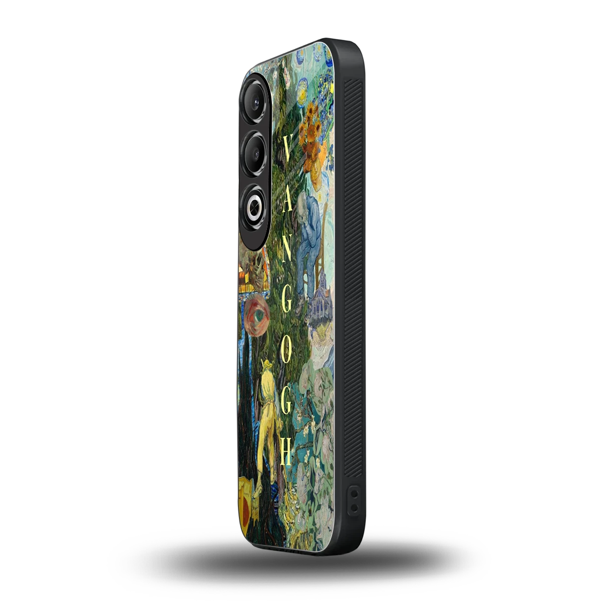Van Gogh Collage oneplus nord ce 4 mobile cover | shockproof glass phone case