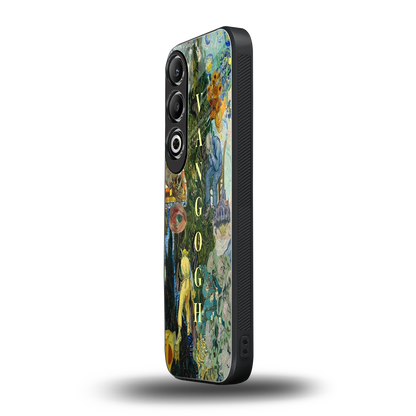 Van Gogh Collage oneplus nord ce 4 mobile cover | shockproof glass phone case