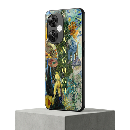 Van Gogh Collage oneplus nord ce 3 lite mobile cover | shockproof glass phone case