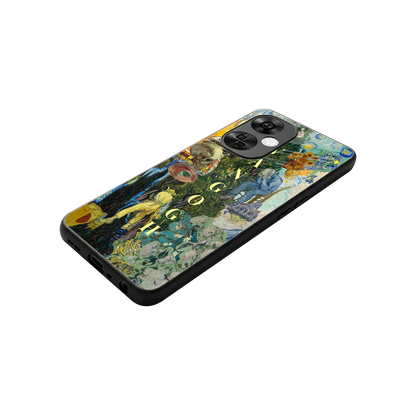 Van Gogh Collage stylish phone case for oneplus nord ce 3 lite | glossy glass and slim fit