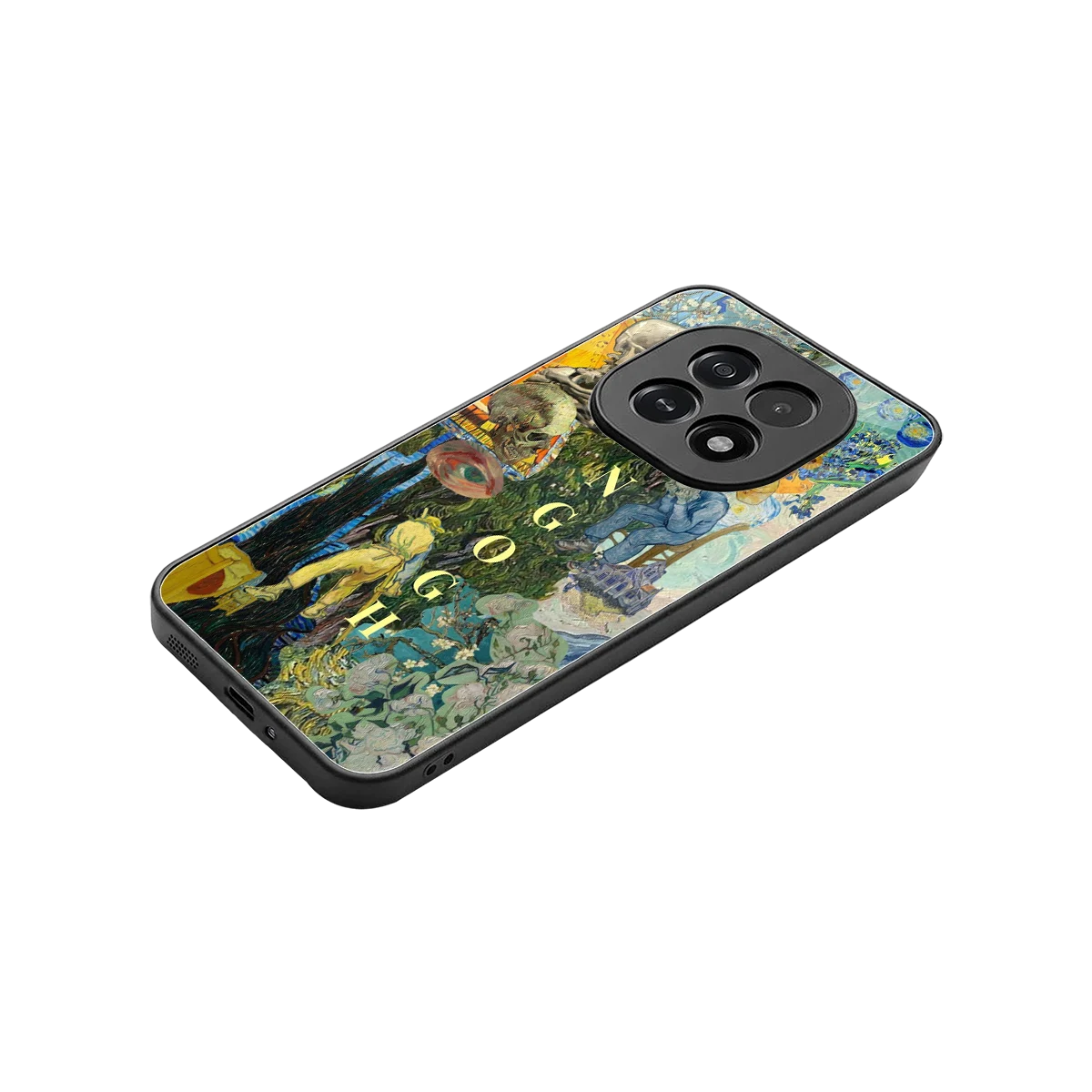 Van Gogh Collage stylish phone case for oppo f29 5g | glossy glass and slim fit