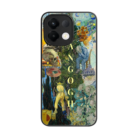 Van Gogh Collage back phone cover | glass case for oppo k13 5g