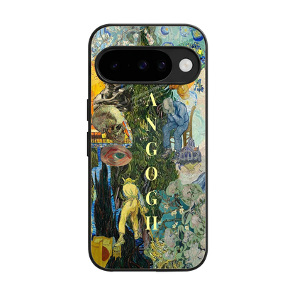 Van Gogh Collage back phone cover | glass case for google pixel 10