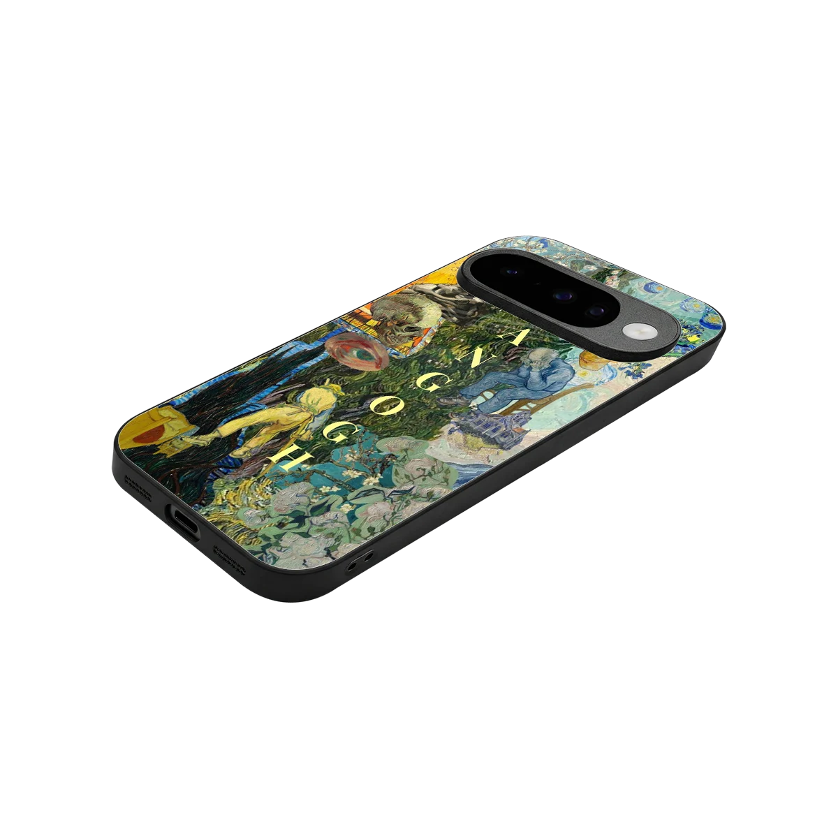 Van Gogh Collage stylish phone case for google pixel 10 | glossy glass and slim fit