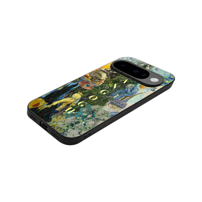 Van Gogh Collage stylish phone case for google pixel 10 | glossy glass and slim fit