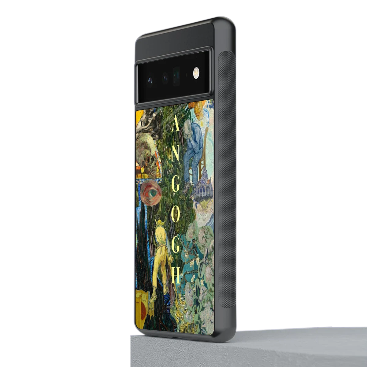 Van Gogh Collage stylish phone case for google pixel 6 pro | glossy glass and slim fit