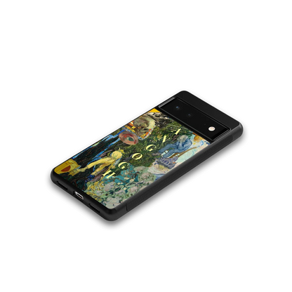 Van Gogh Collage google pixel 6 mobile cover | shockproof glass phone case