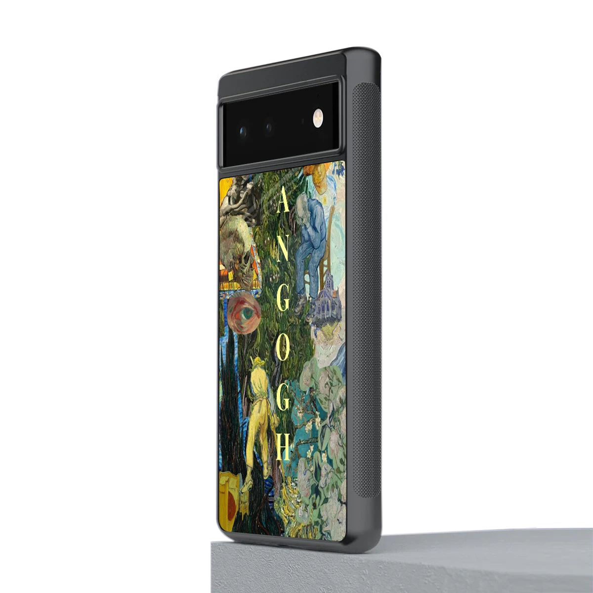 Van Gogh Collage stylish phone case for google pixel 6 | glossy glass and slim fit