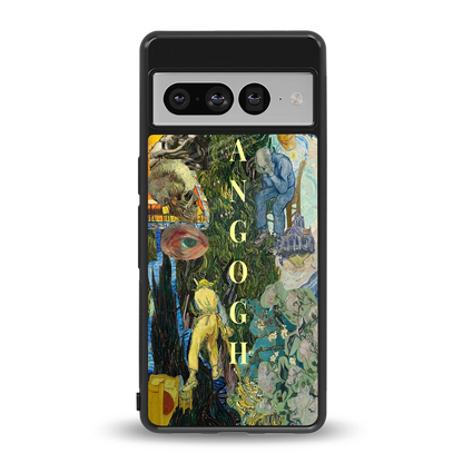 Van Gogh Collage back phone cover | glass case for google pixel 7 pro