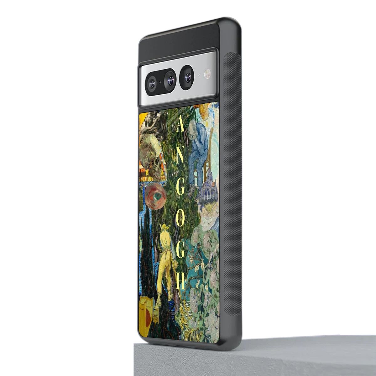 Van Gogh Collage stylish phone case for google pixel 7 pro | glossy glass and slim fit