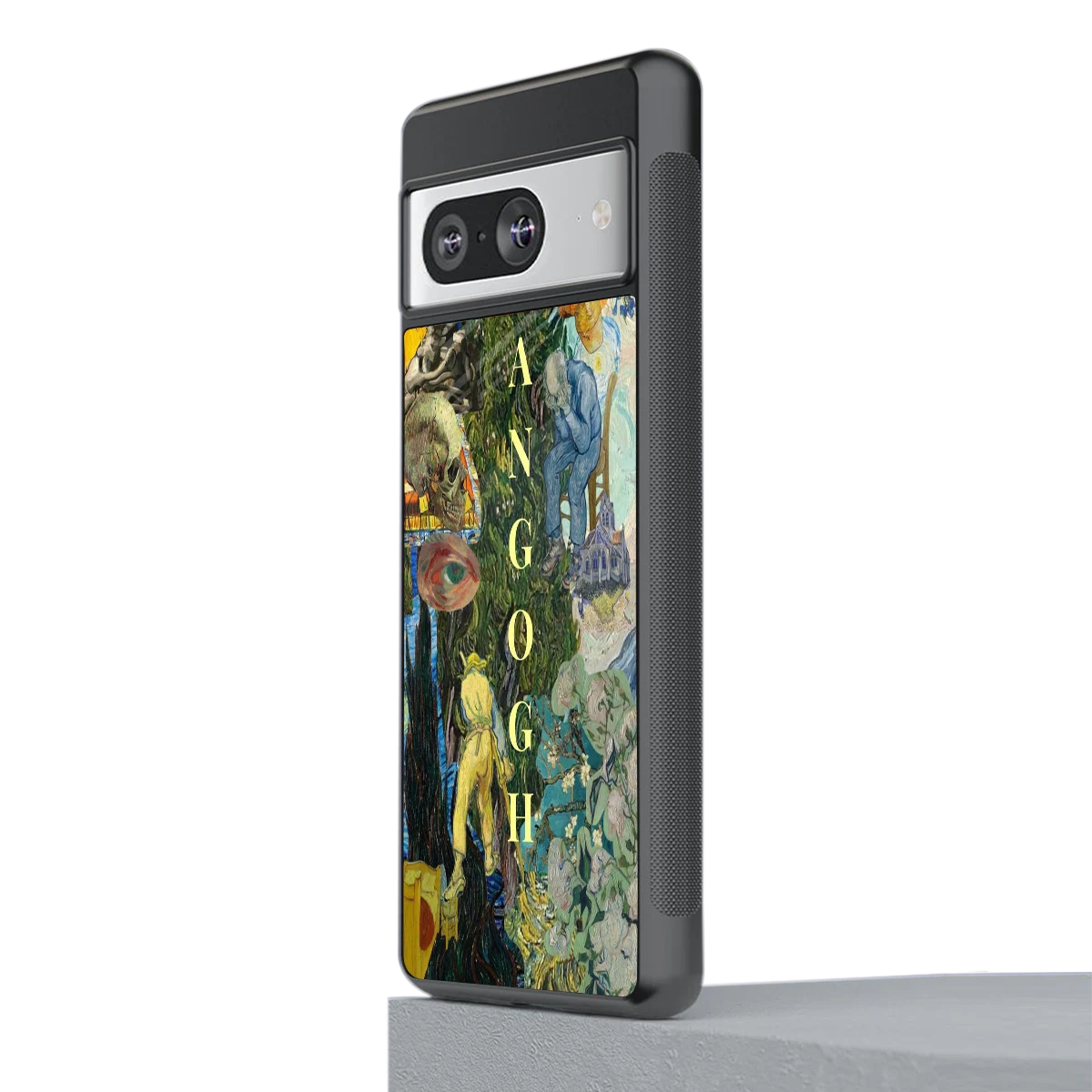 Van Gogh Collage stylish phone case for google pixel 8 | glossy glass and slim fit