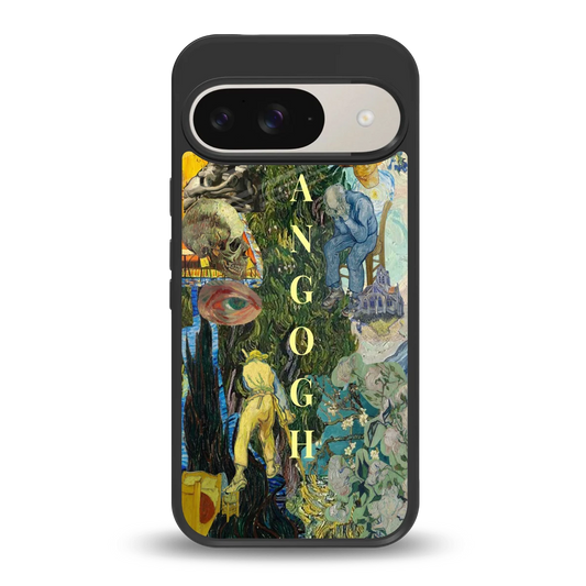 Van Gogh Collage back phone cover | glass case for google pixel 9
