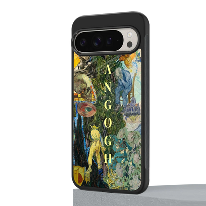 Van Gogh Collage google pixel 9 pro xl mobile cover | shockproof glass phone case