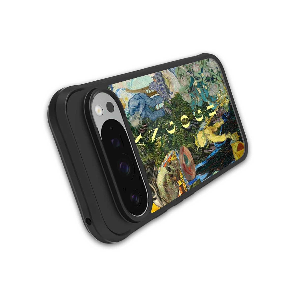 Van Gogh Collage stylish phone case for google pixel 9 pro xl | glossy glass and slim fit