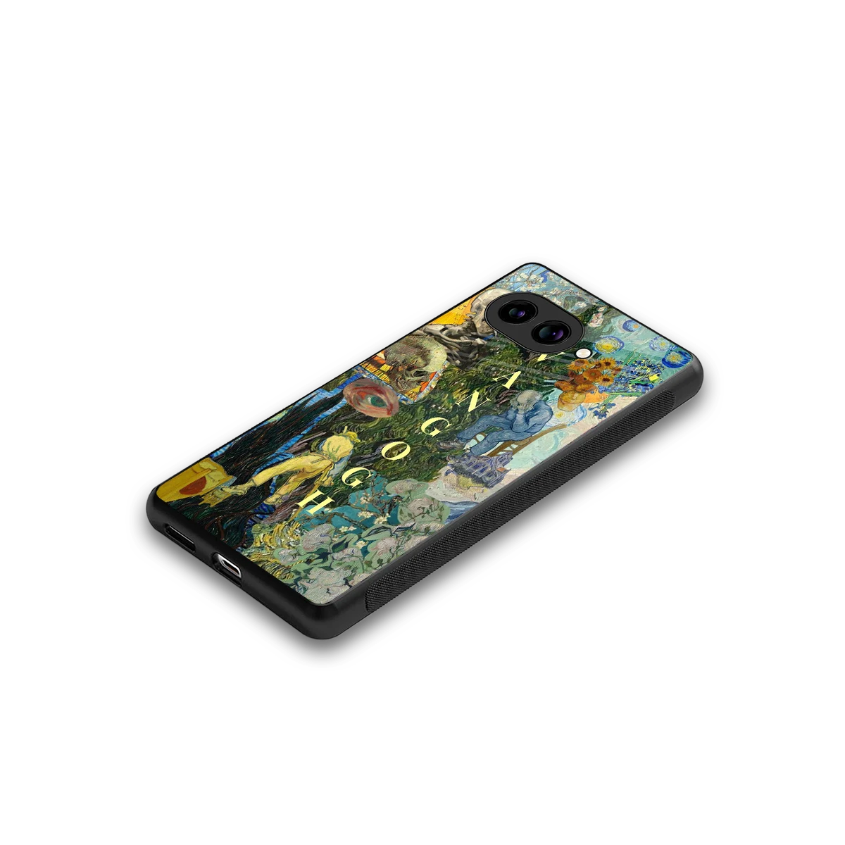 Van Gogh Collage stylish phone case for google pixel 10a | glossy glass and slim fit