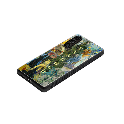 Van Gogh Collage stylish phone case for samsung galaxy a55 5g | glossy glass and slim fit