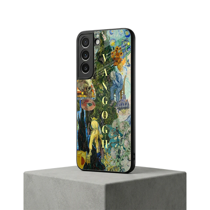 Van Gogh Collage samsung galaxy s22 mobile cover | shockproof glass phone case