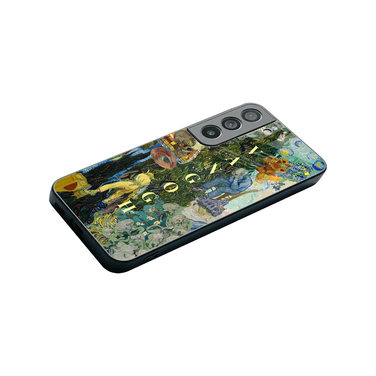 Van Gogh Collage stylish phone case for samsung galaxy s22 | glossy glass and slim fit