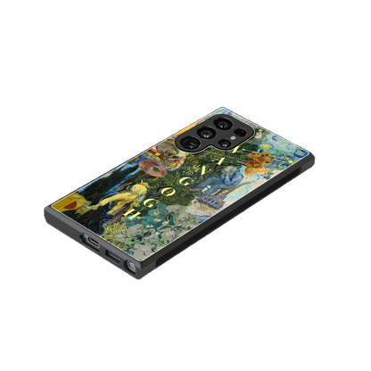 Van Gogh Collage stylish phone case for samsung galaxy s24 ultra | glossy glass and slim fit