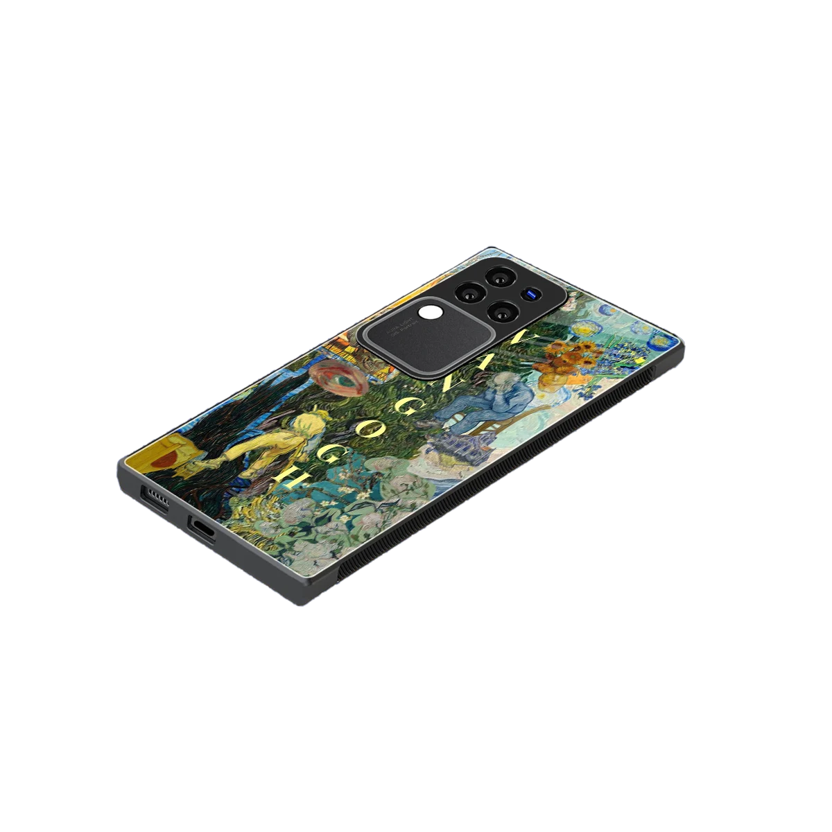 Van Gogh Collage stylish phone case forvivo v30 pro | glossy glass and slim fit