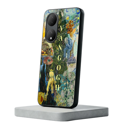 Van Gogh Collage Vivo-y100 mobile cover | shockproof glass phone case