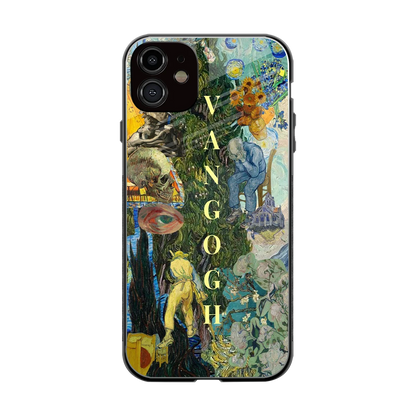 Van Gogh Collage back phone cover | glass case for iphone 11
