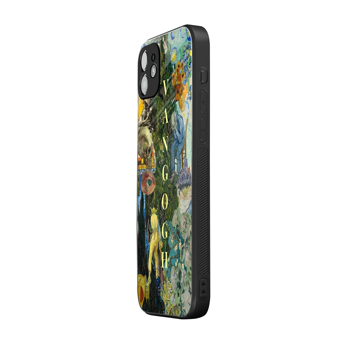 Van Gogh Collage iphone 12 mobile cover | shockproof glass phone case