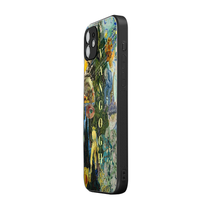 Van Gogh Collage iphone 12 mobile cover | shockproof glass phone case