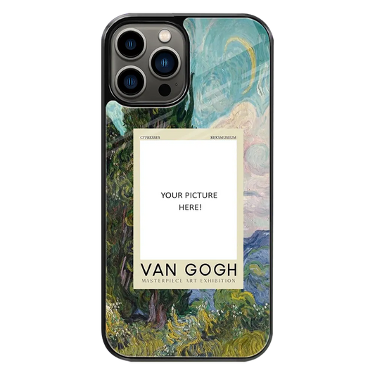 Polaroid Personalised Glass Phone Case