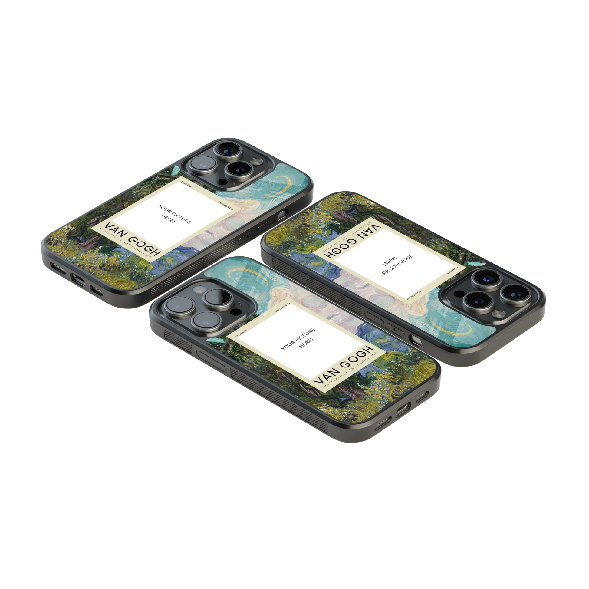 Polaroid Personalised Glass Phone Case