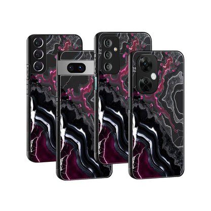 Stylish Glass Back Case for All Smartphones iPhone, Samsung, OnePlus, Pixel, Redmi, Oppo, Vivo, Motorola