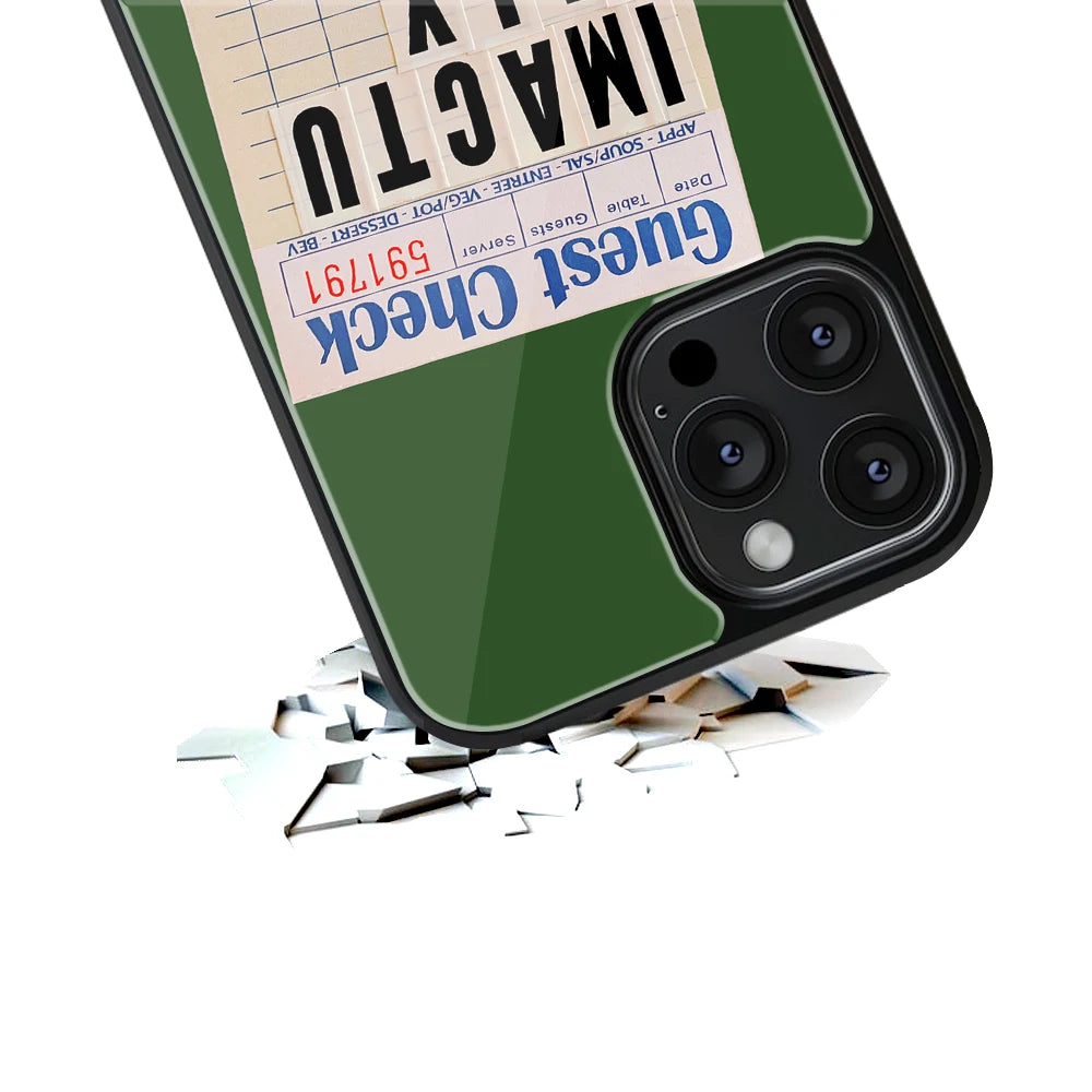 Durable Glass Back Mobile Case for iPhone, Samsung, OnePlus, Google Pixel, Redmi, Vivo, Oppo