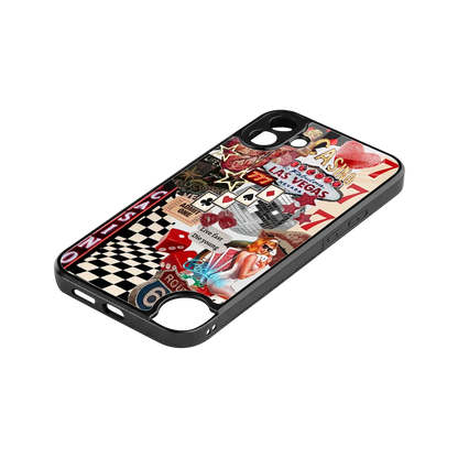 Vegas Vibes stylish phone case for cmf nothing phone 1 | glossy glass and slim fit