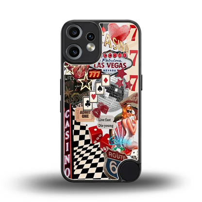 Vegas Vibes back phone cover | glass case for cmf nothing phone 2 pro