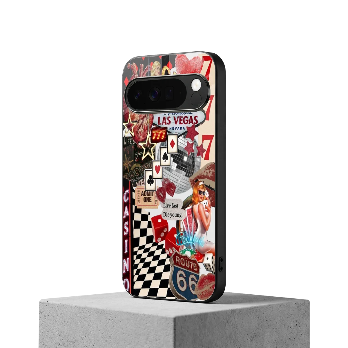Vegas Vibes google pixel 10 pro xl mobile cover | shockproof glass phone case