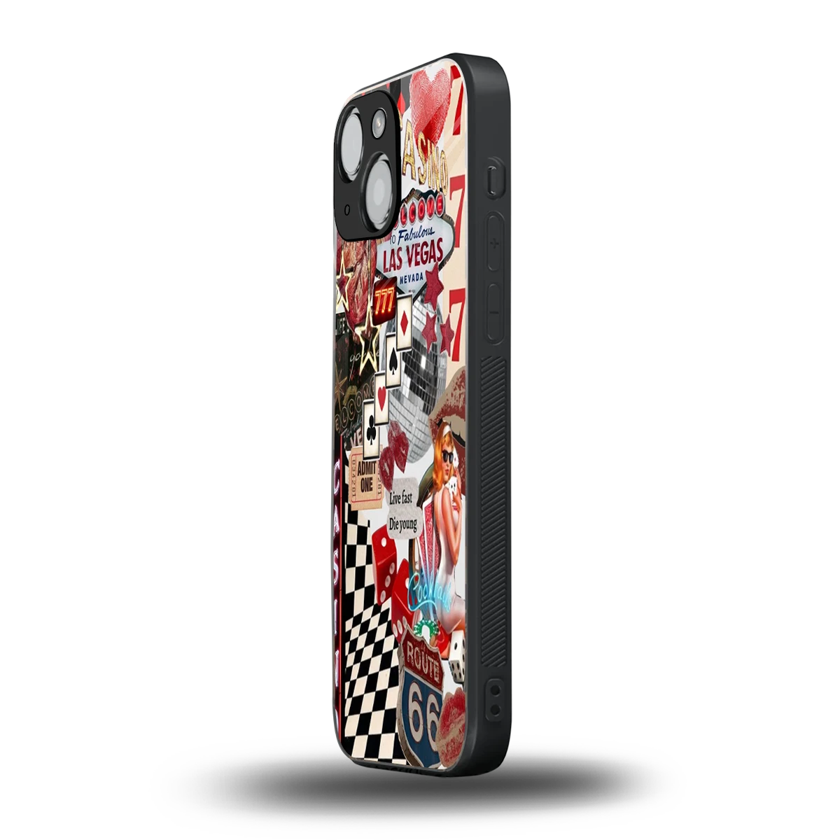 Vegas Vibes iphone 13 mini mobile cover | shockproof glass phone case