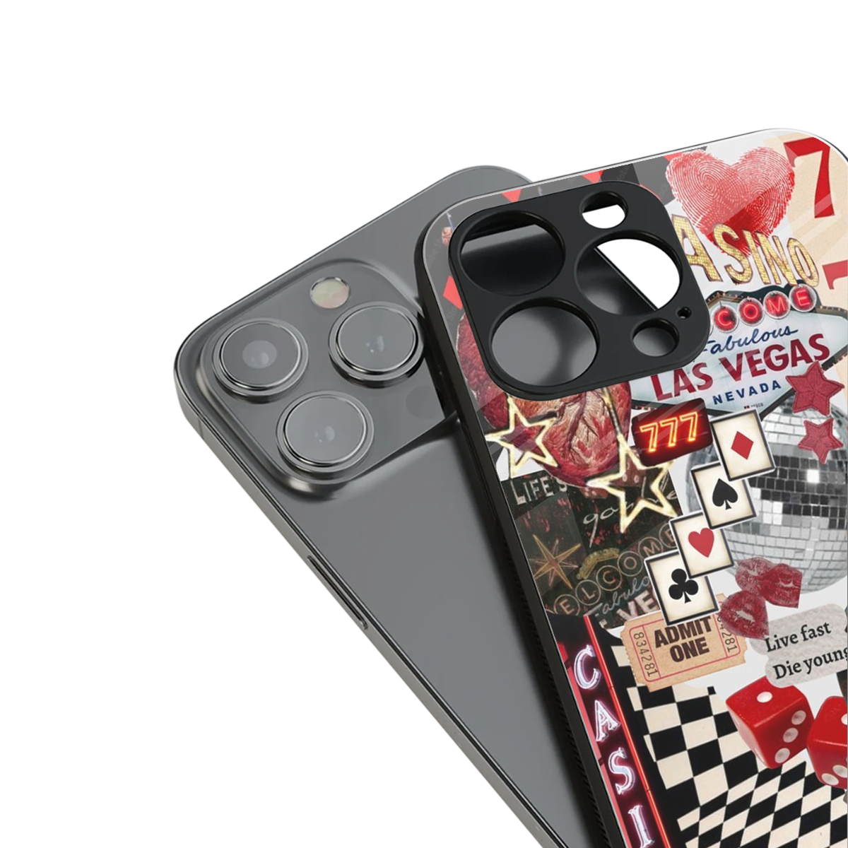 Vegas Vibes Phone Case for Iphone 16 | Glass Case