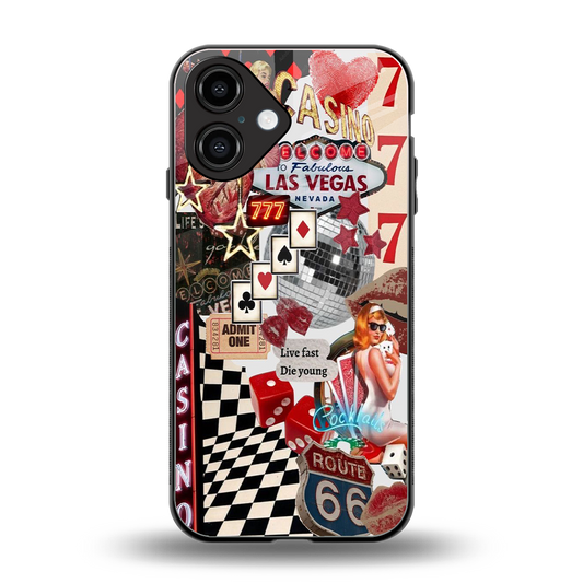 Vegas Vibes Phone Case for Iphone 16 | Glass Case